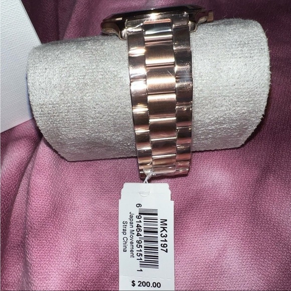 Authentic Michael Kors Slim Runway Rose Watch - Picture 5 of 6